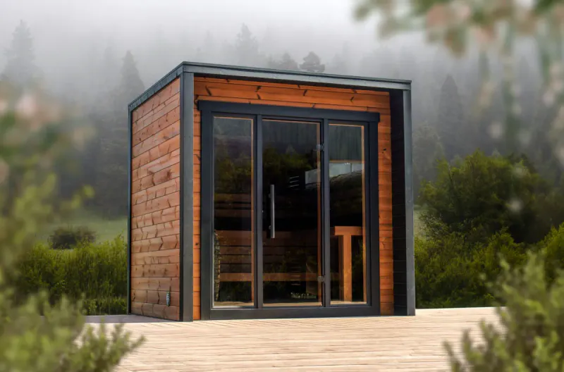 Badstuhytte Patio XS, thermowood