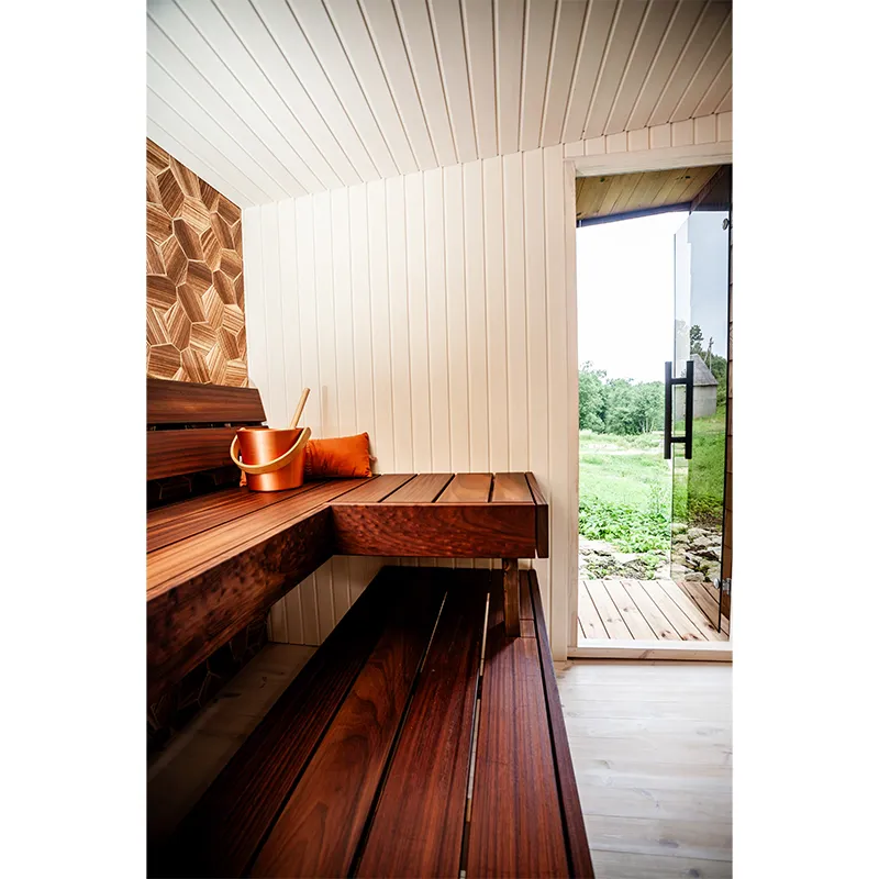 Badstuhytte Sauna Nord Lux, isolert