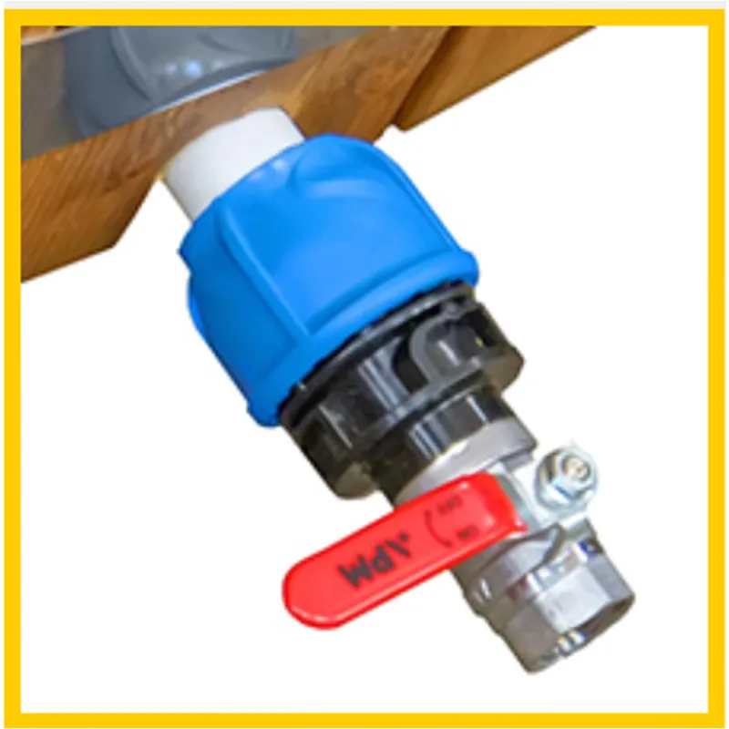 Tappekran til badestamp