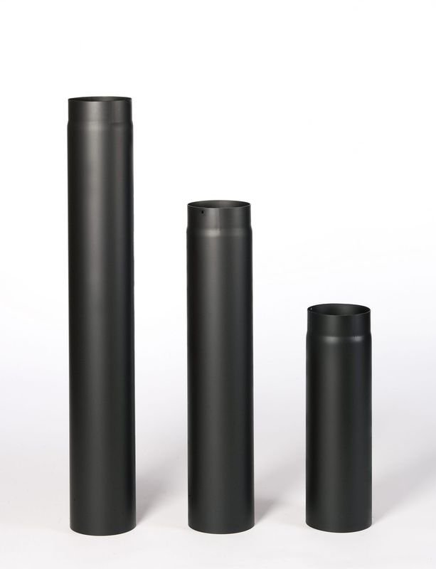 Rökrör Ø 150 mm lackerat rak