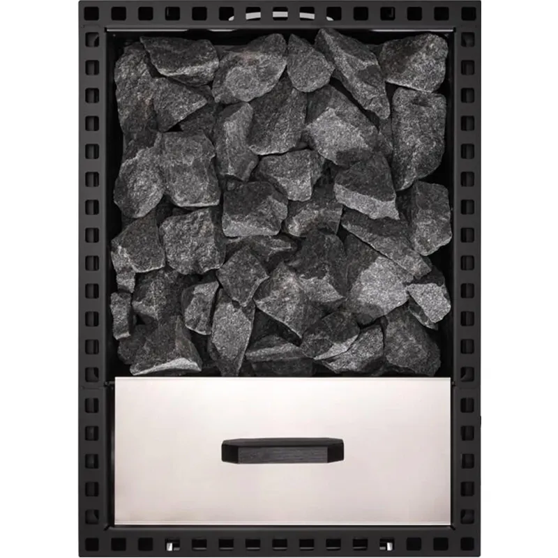 Vedeldat Bastuaggregat Narvi Kuru med Vattenbehållare