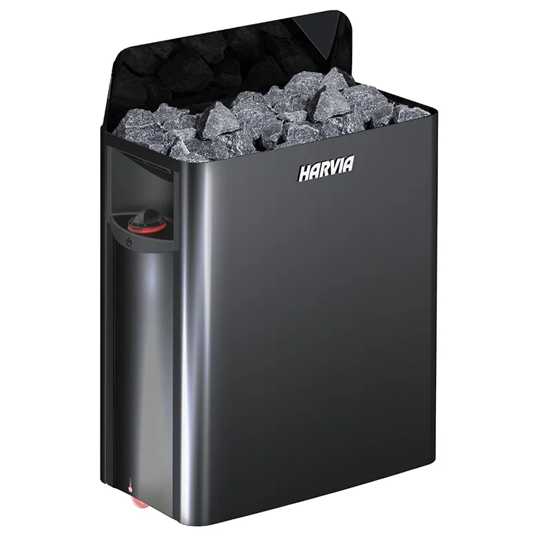 Elektriskt bastuaggregat Harvia The Wall SW90 9,0 kW BlackSteel