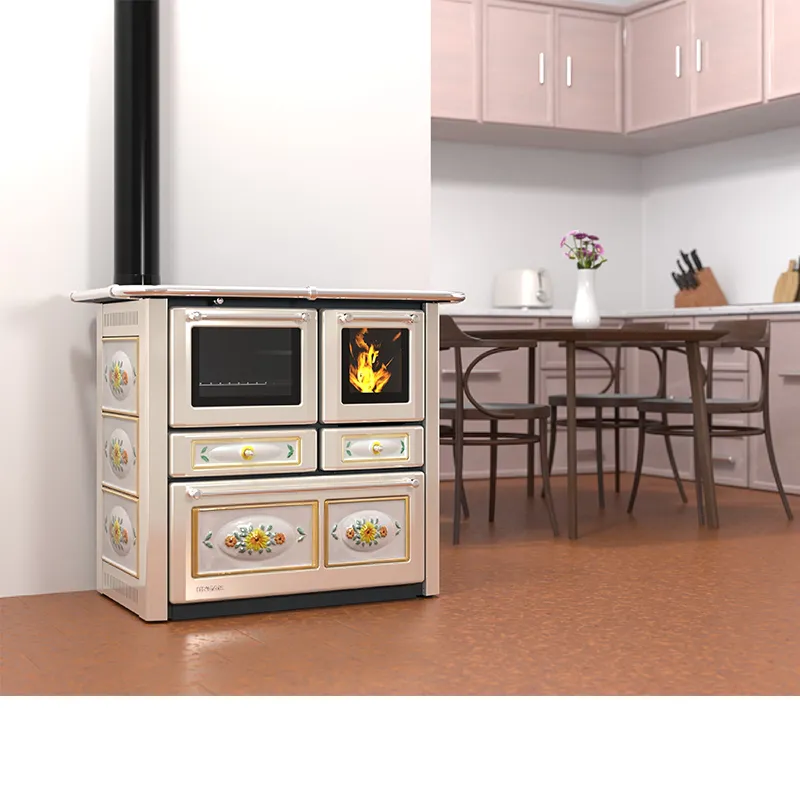 Vedfyrt komfyr 149 A Gaia  SX-VL