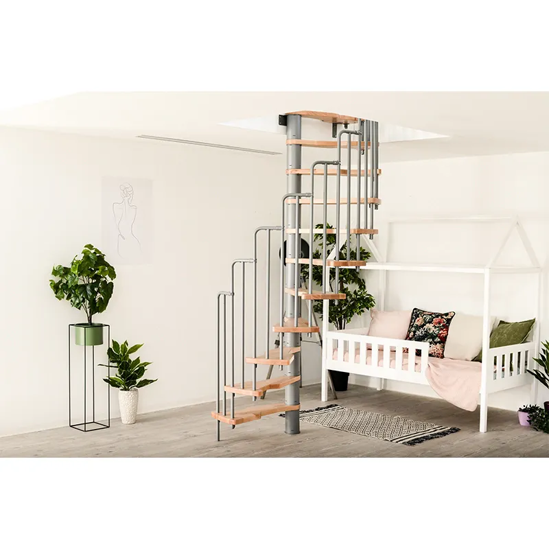 Minka spiraltrappa Metallica